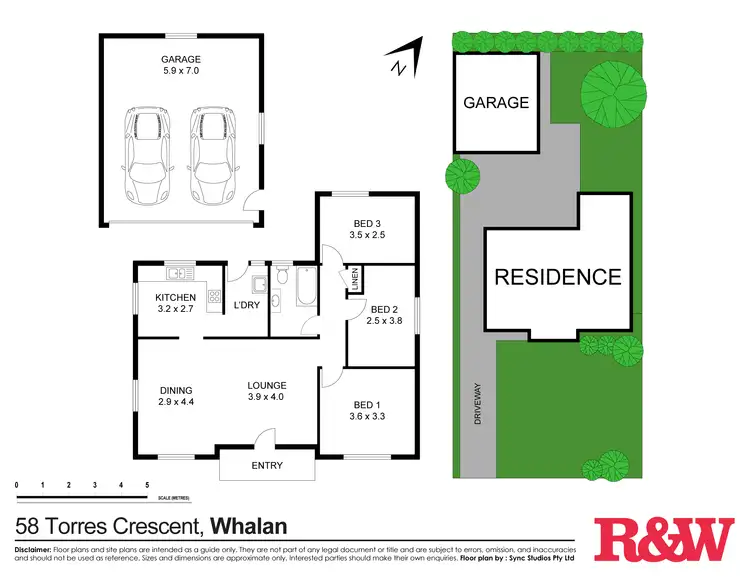 Floorplan of Homely house listing, 58 Torres Crescent, Whalan NSW 2770