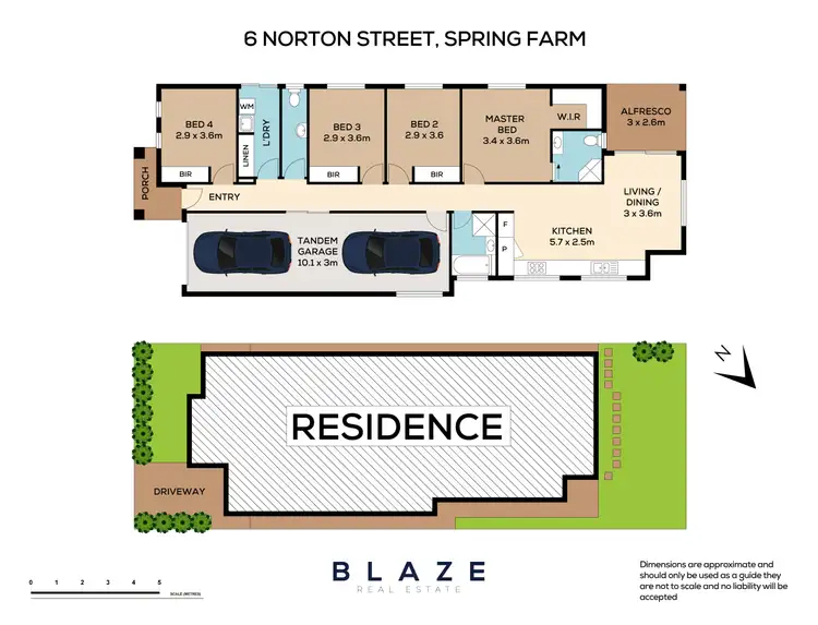 Floorplan of Homely house listing, 6 Norton Street, Spring Farm NSW 2570