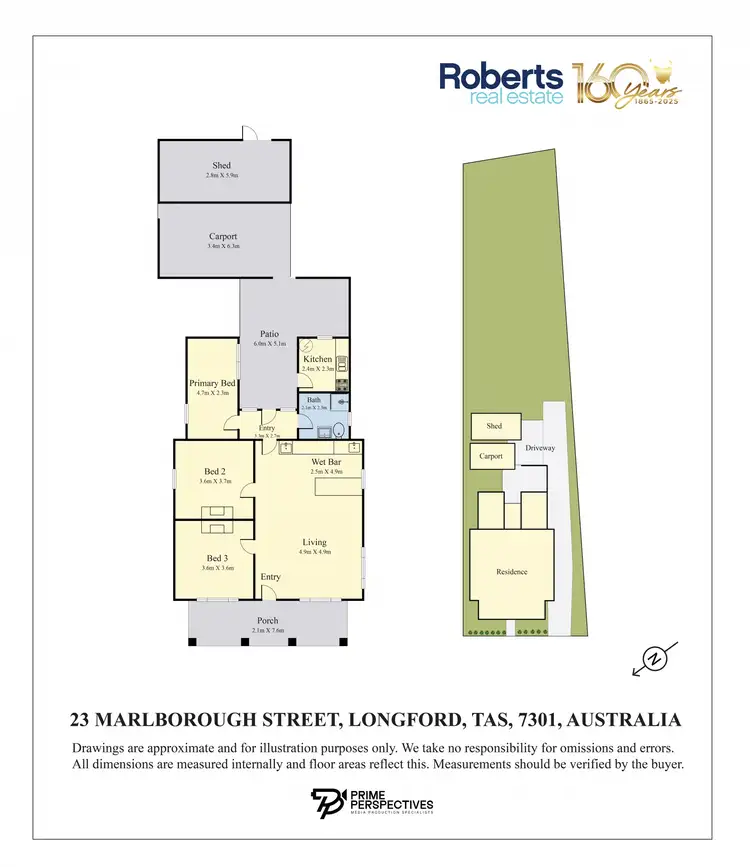 Floorplan of Homely house listing, 23 Marlborough Street, Longford TAS 7301