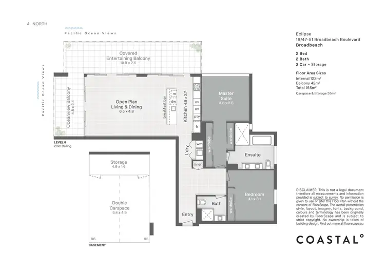 Floorplan of Homely apartment listing, 19/47-51 Broadbeach Boulevard, Broadbeach QLD 4218