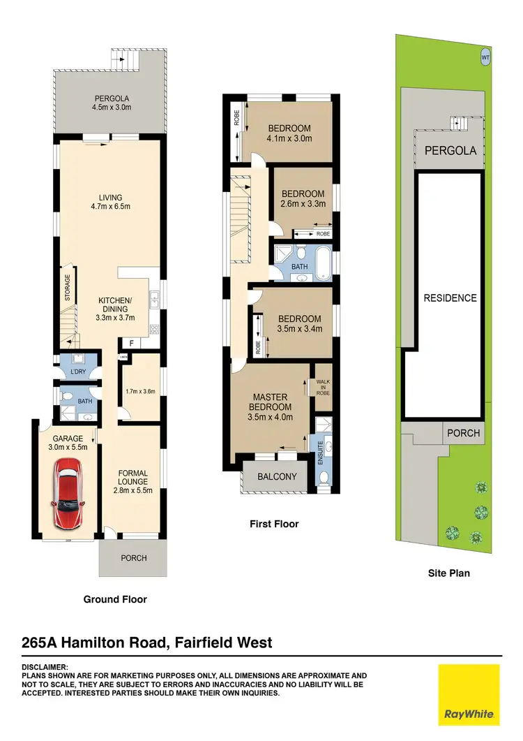 Floorplan of Homely house listing, 265A Hamilton Road, Fairfield West NSW 2165