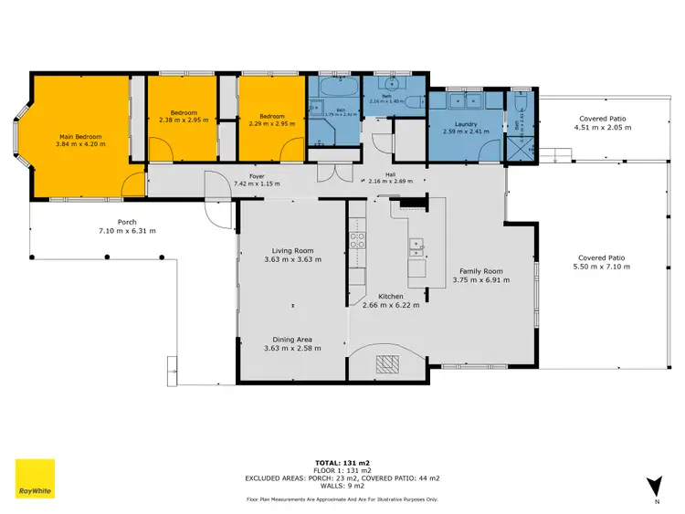 Floorplan of Homely house listing, 16 Wootton Crescent, Taree NSW 2430