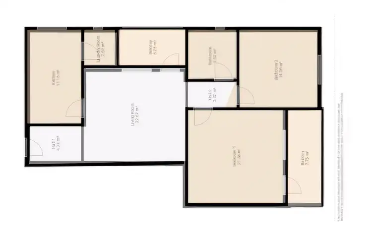 Floorplan of Homely unit listing, 3/52 Prospect Street, Rosehill NSW 2142