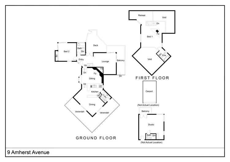 Floorplan of Homely house listing, 9 Amherst Avenue, Darlington WA 6070