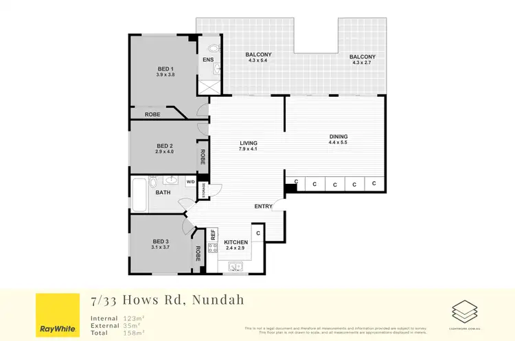 Floorplan of Homely unit listing, 7/33 Hows Road, Nundah QLD 4012