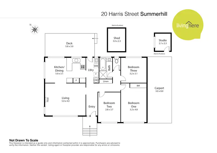 Floorplan of Homely house listing, 20 Harris Street, Summerhill TAS 7250