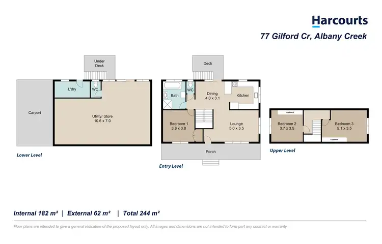 Floorplan of Homely house listing, 77 Gilford Crescent, Albany Creek QLD 4035