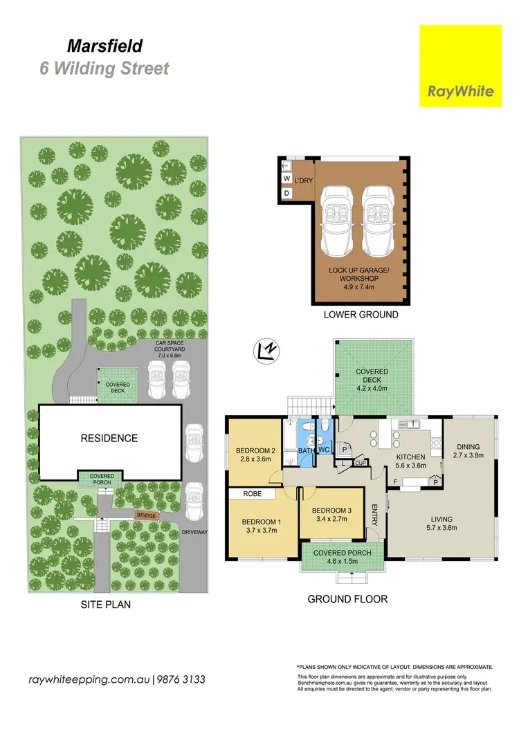 Floorplan of Homely house listing, 6 Wilding Street, Marsfield NSW 2122