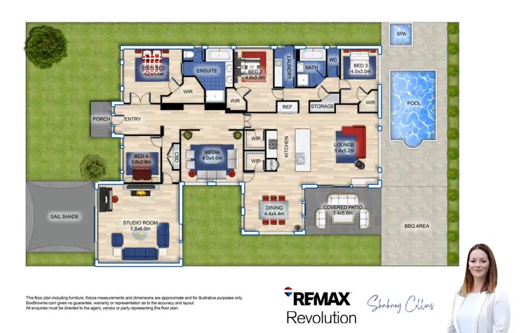 Floorplan of Homely house listing, 20 Bellthorpe Road, Ormeau QLD 4208