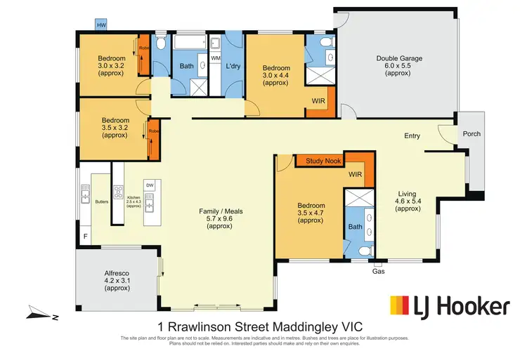 Floorplan of Homely house listing, 1 Rawlinson Street, Maddingley VIC 3340