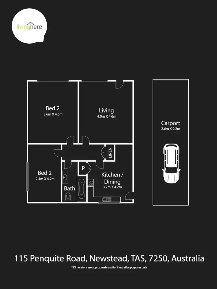 Floorplan of Homely house listing, 5/115 Penquite Road, Newstead TAS 7250