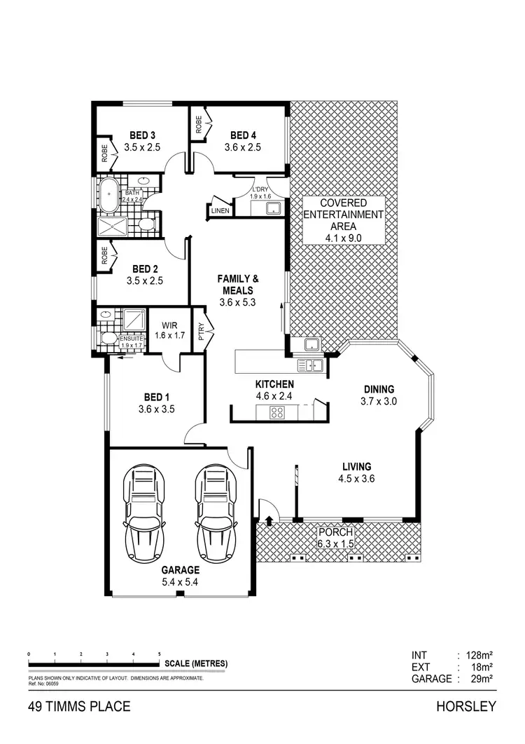Floorplan of Homely house listing, 49 Timms Place, Horsley NSW 2530