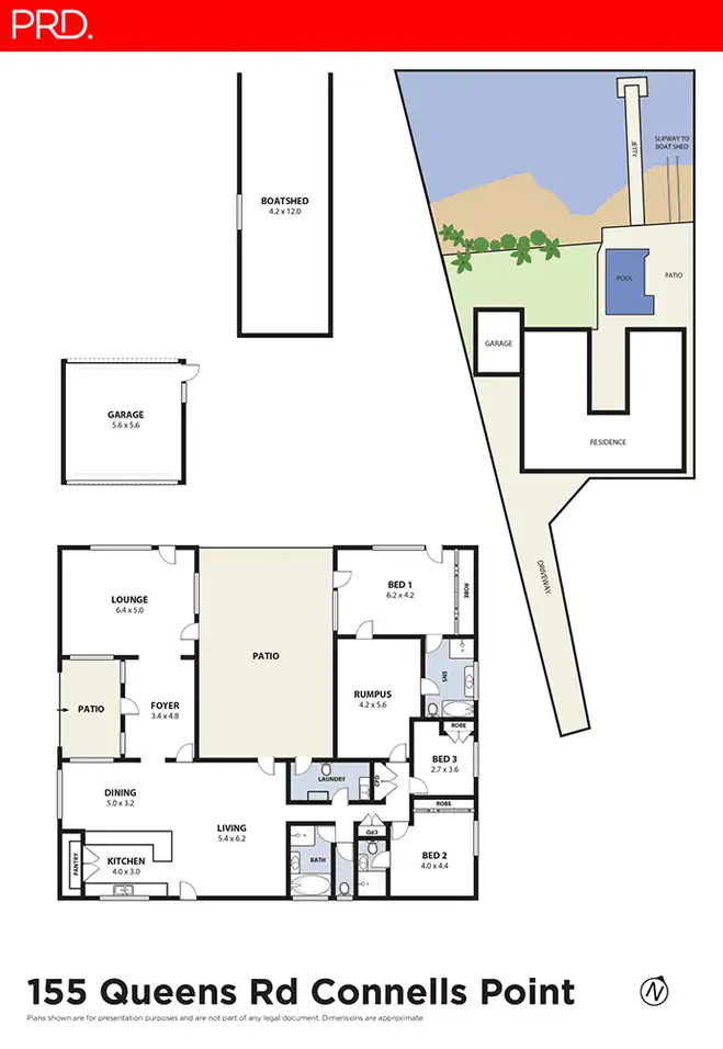 Floorplan of Homely house listing, 155 Queens Road, Connells Point NSW 2221
