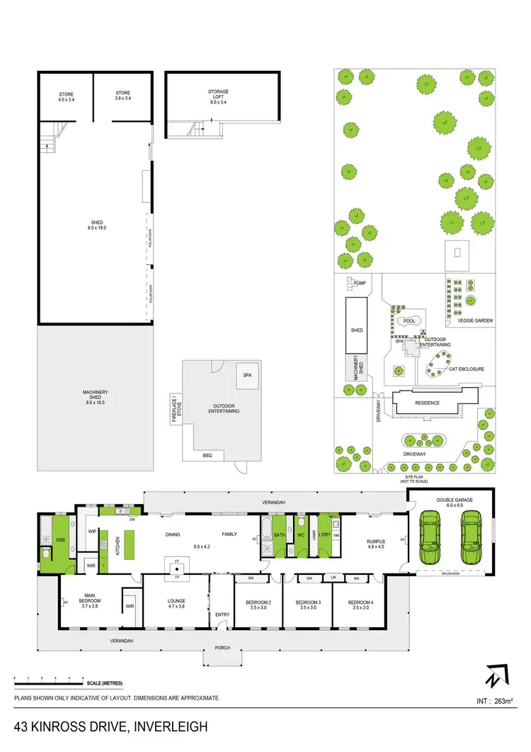 Floorplan of Homely house listing, 43 Kinross Drive, Inverleigh VIC 3321