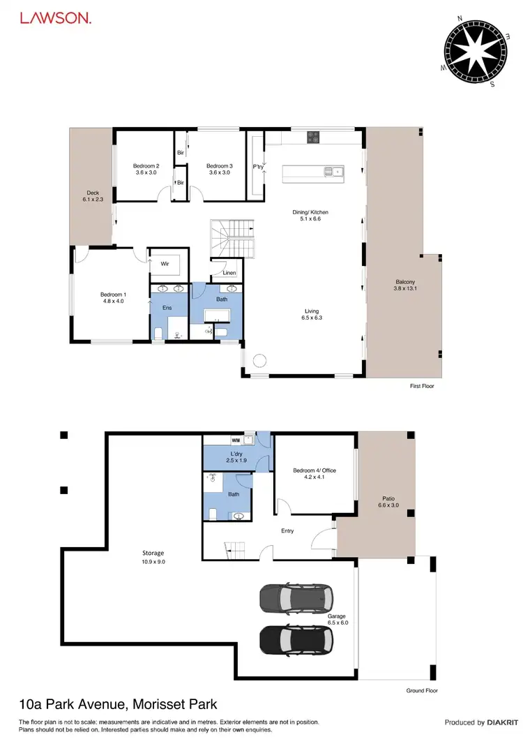 Floorplan of Homely house listing, 10A Park Avenue, Morisset Park NSW 2264