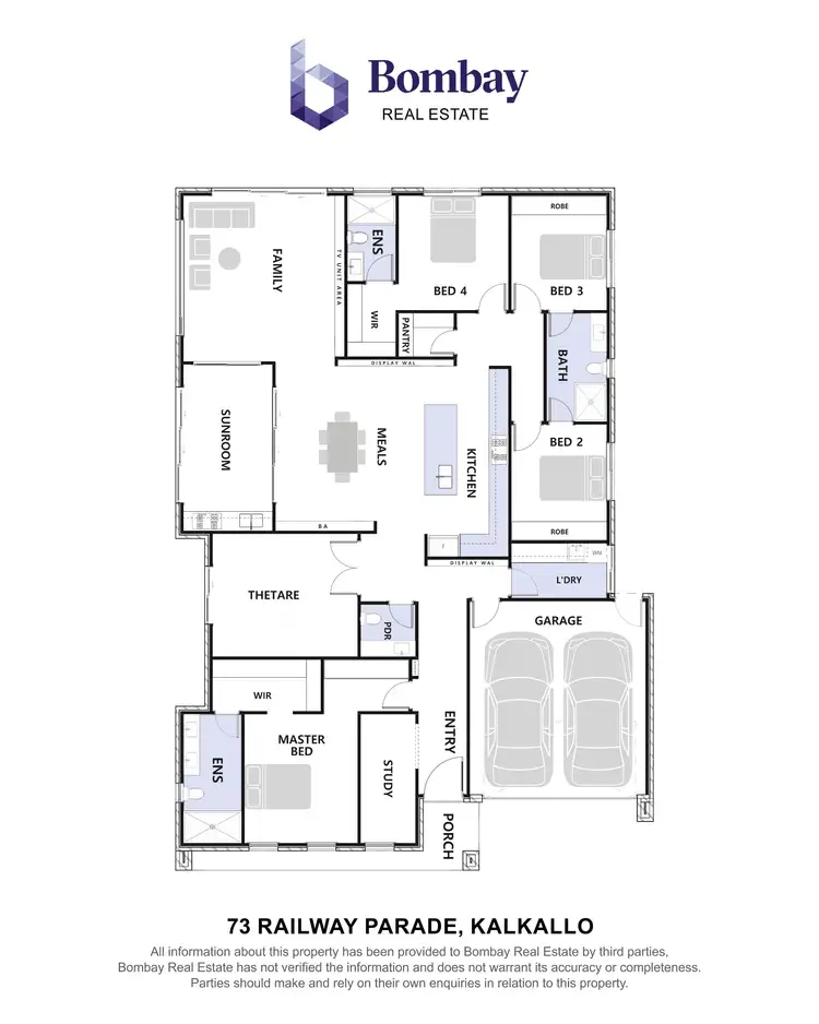 Floorplan of Homely house listing, 73 Railway Parade, Kalkallo VIC 3064
