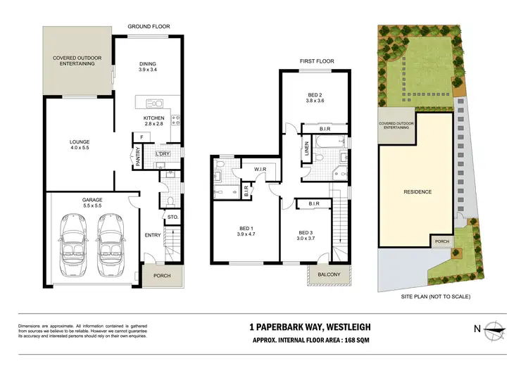 Floorplan of Homely house listing, 1 Paperbark Way, Westleigh NSW 2120