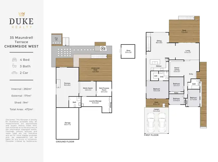 Floorplan of Homely house listing, 35 Maundrell Terrace, Chermside West QLD 4032
