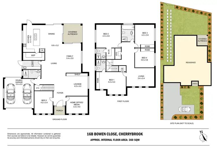 Floorplan of Homely house listing, 16B Bowen Close, Cherrybrook NSW 2126