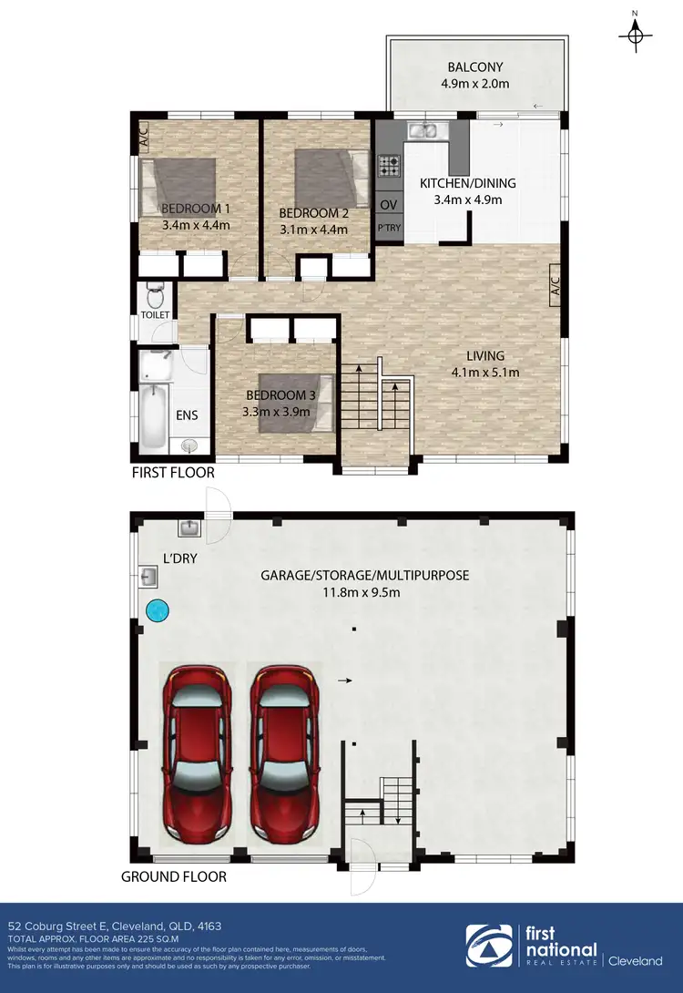 Floorplan of Homely house listing, 52 Coburg Street East, Cleveland QLD 4163