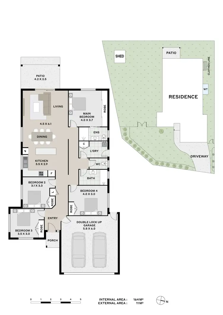 Floorplan of Homely house listing, 2 Sanctuary Drive, Idalia QLD 4811
