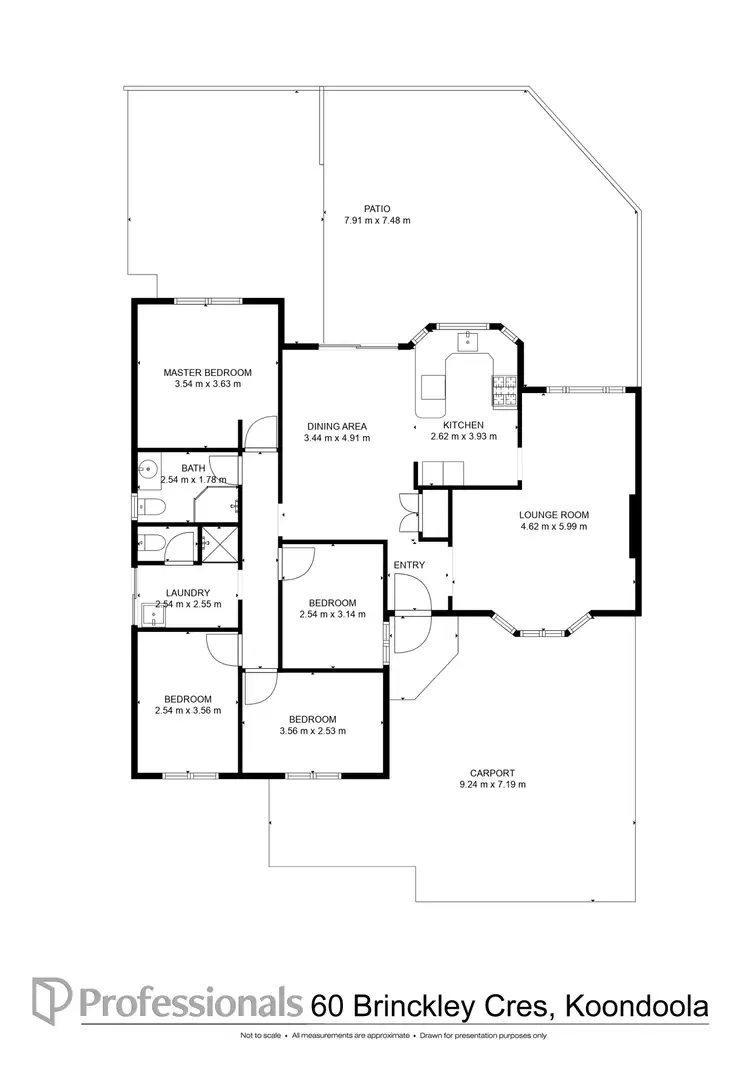 Floorplan of Homely house listing, 60 Brinckley Crescent, Koondoola WA 6064