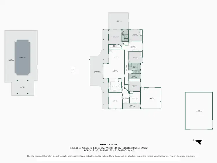 Floorplan of Homely house listing, 22 Melaleuca Drive, West Busselton WA 6280