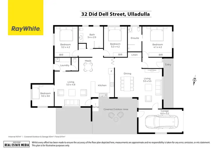 Floorplan of Homely house listing, 32 Did-dell Street, Ulladulla NSW 2539