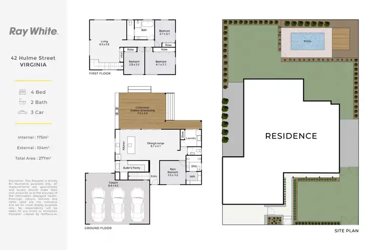 Floorplan of Homely house listing, 42 Hulme Street, Virginia QLD 4014