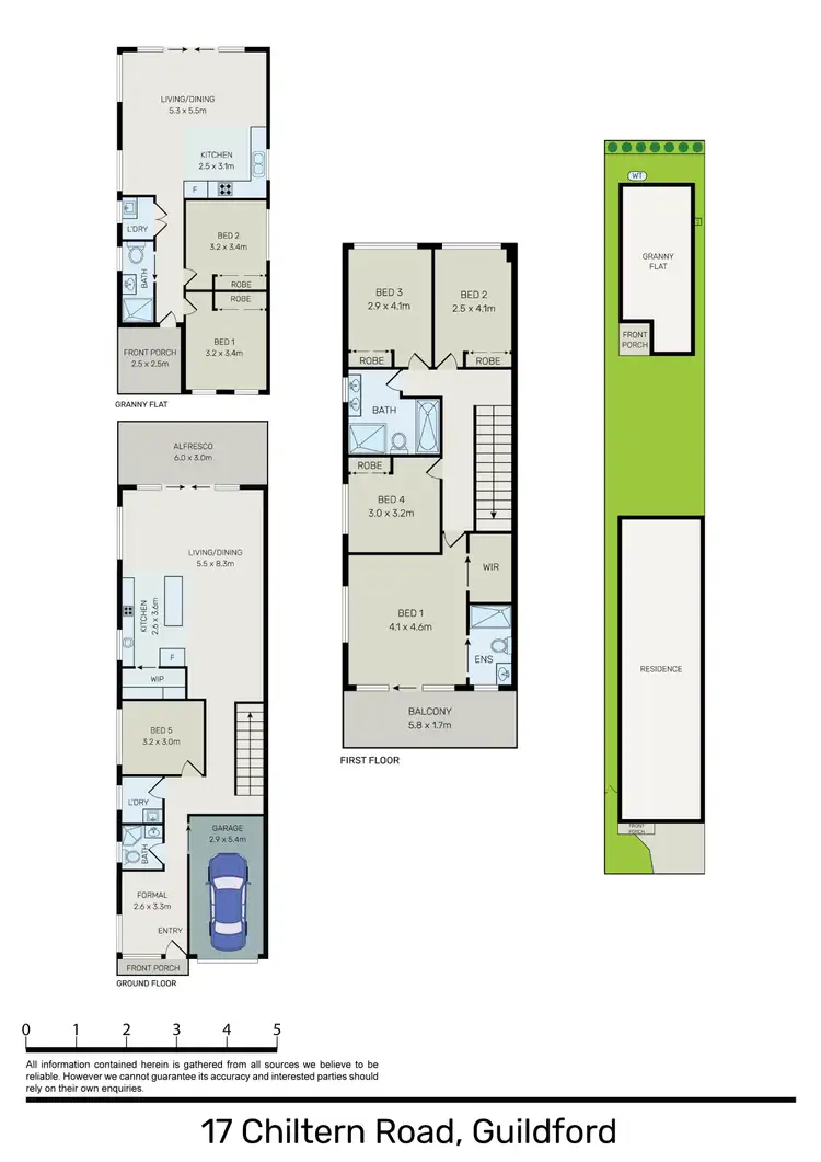 Floorplan of Homely house listing, 17 Chiltern Road, Guildford NSW 2161