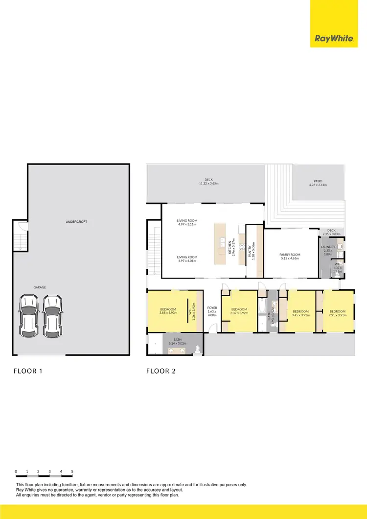 Floorplan of Homely house listing, 6 Powerful Owl Court, Bunya QLD 4055