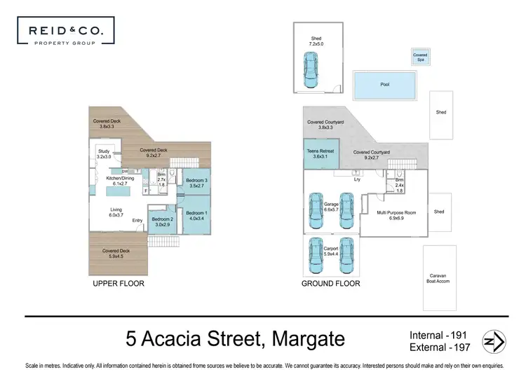 Floorplan of Homely house listing, 5 Acacia Street, Margate QLD 4019