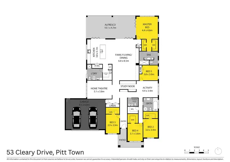 Floorplan of Homely rural property listing, 53 Cleary Drive, Pitt Town NSW 2756