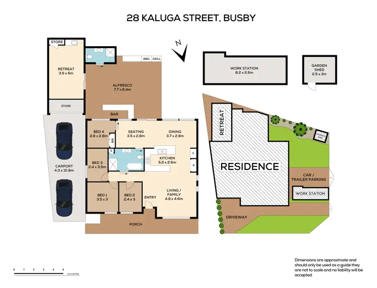 Floorplan of Homely house listing, 28 Kaluga Street, Busby NSW 2168