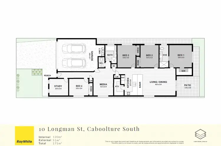 Floorplan of Homely house listing, 10 Longman Street, Caboolture South QLD 4510