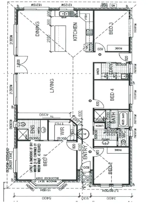 Floorplan of Homely house listing, 23 Pine Grove, Naracoorte SA 5271