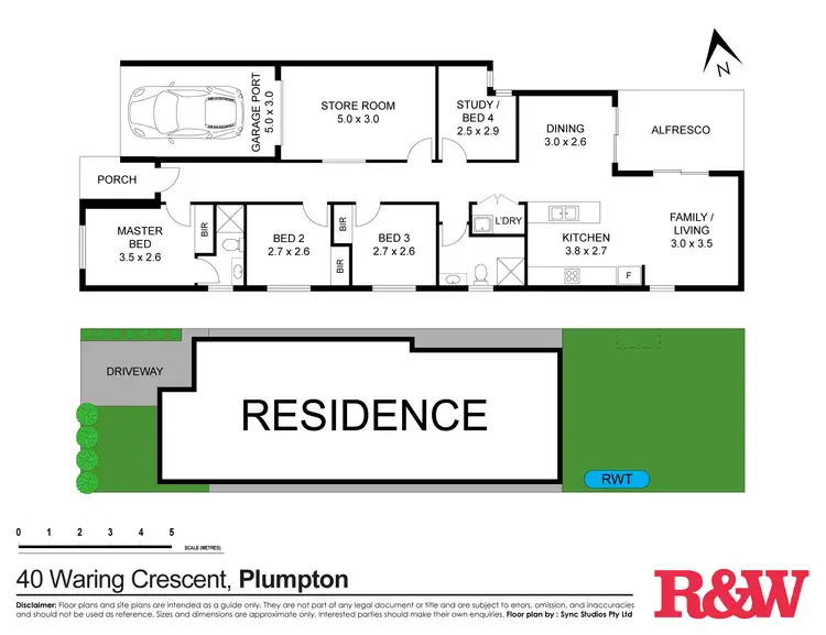 Floorplan of Homely house listing, 40 Waring Crescent, Plumpton NSW 2761