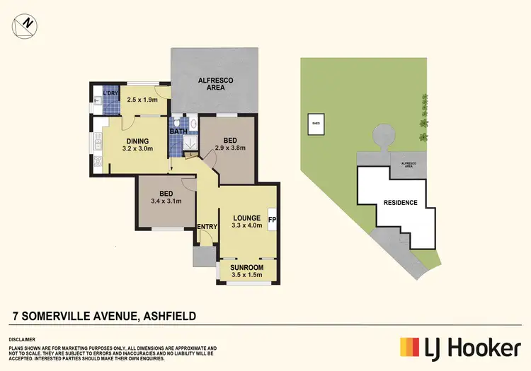 Floorplan of Homely house listing, 7 Somerville Avenue, Ashfield NSW 2131