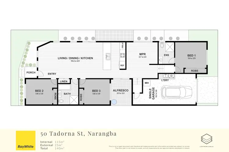 Floorplan of Homely house listing, 50 Tadorna Street, Narangba QLD 4504