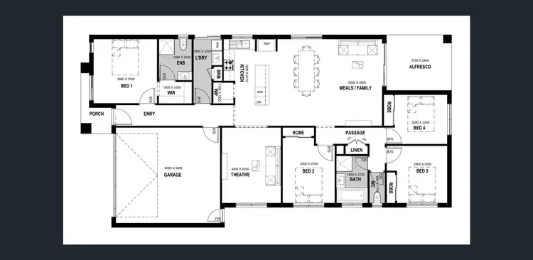Floorplan of Homely house listing, 8 Argant Loop, Sunbury VIC 3429