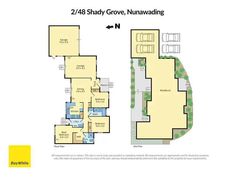 Floorplan of Homely unit listing, 2/48 Shady Grove, Nunawading VIC 3131