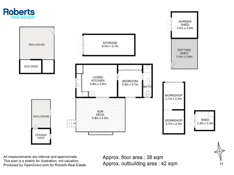 Floorplan of Homely house listing, 3780 Tasman Highway, Orielton TAS 7172