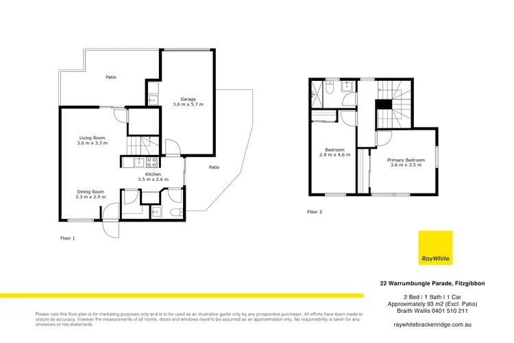 Floorplan of Homely house listing, 22 Warrumbungle Parade, Fitzgibbon QLD 4018