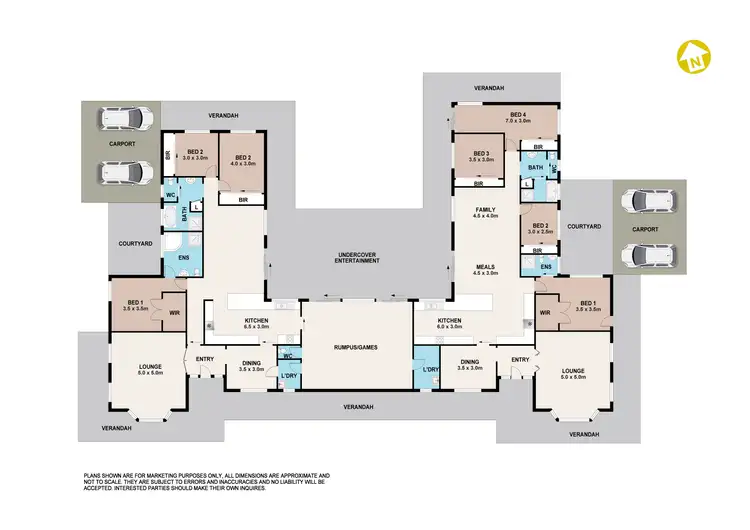 Floorplan of Homely rural property listing, 22A Fourth Avenue, Llandilo NSW 2747