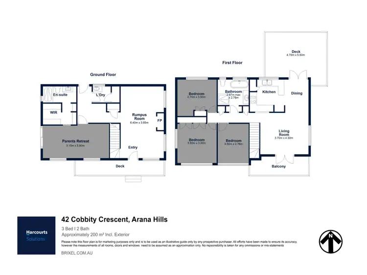 Floorplan of Homely house listing, 42 Cobbity Crescent, Arana Hills QLD 4054