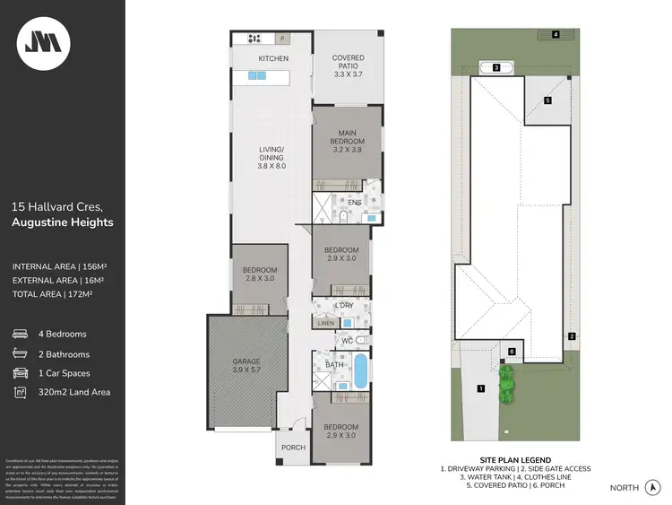 Floorplan of Homely house listing, 15 Hallvard Crescent, Augustine Heights QLD 4300