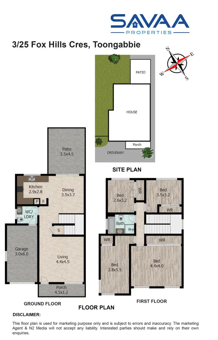 Floorplan of Homely house listing, 3/25 Fox Hill Crescent, Prospect NSW 2148
