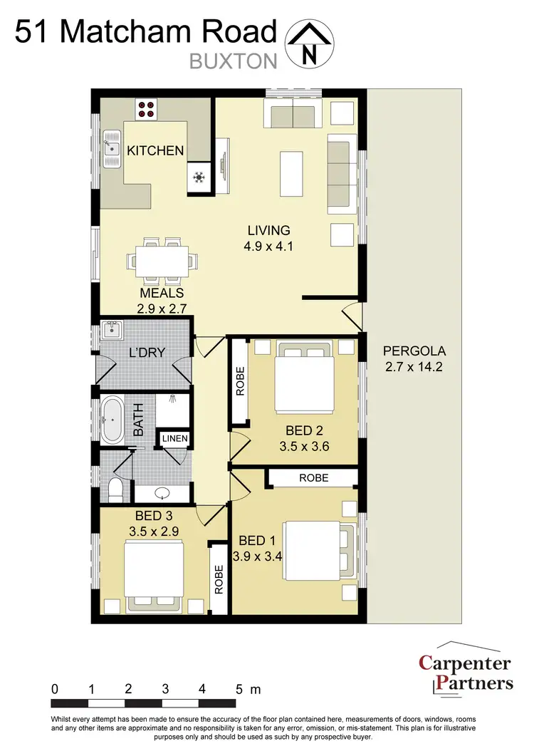 Floorplan of Homely house listing, 51 Matcham Road, Buxton NSW 2571