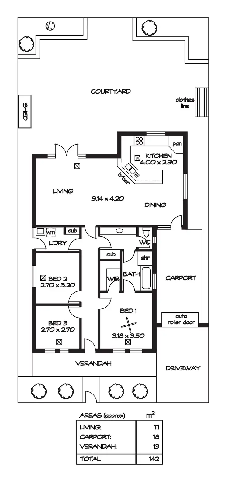 Floorplan of Homely house listing, 23 Windermere Crescent, Mawson Lakes SA 5095