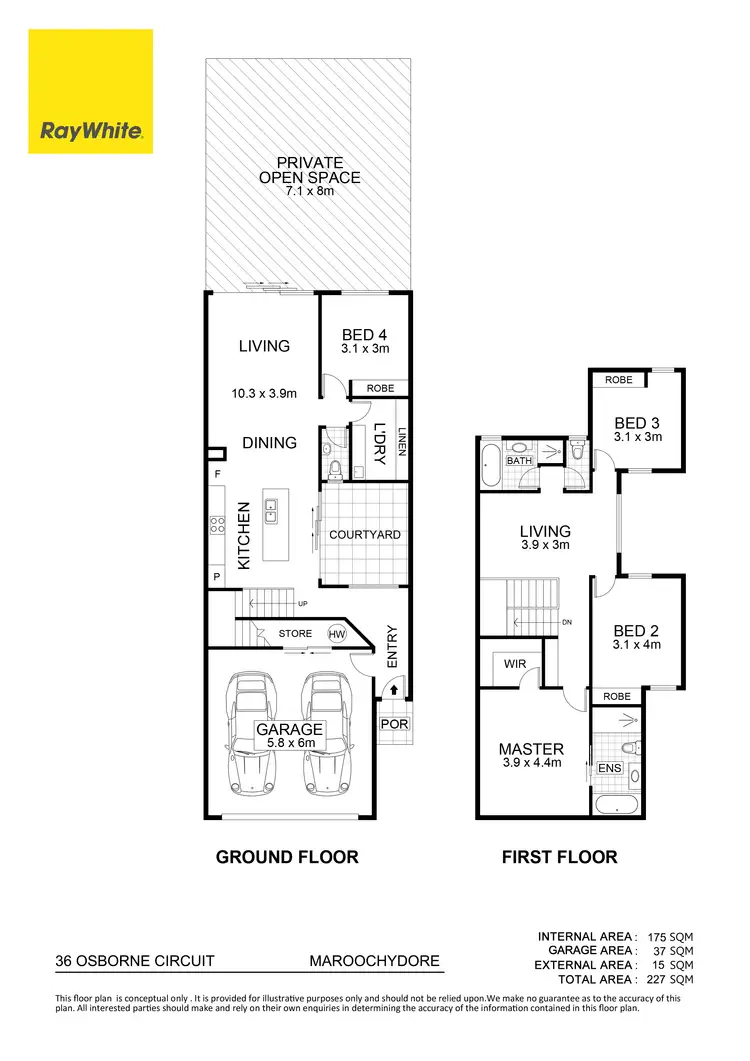 Floorplan of Homely house listing, 36 Osborne Circuit, Maroochydore QLD 4558
